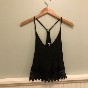 Urban Outfitters black crop top